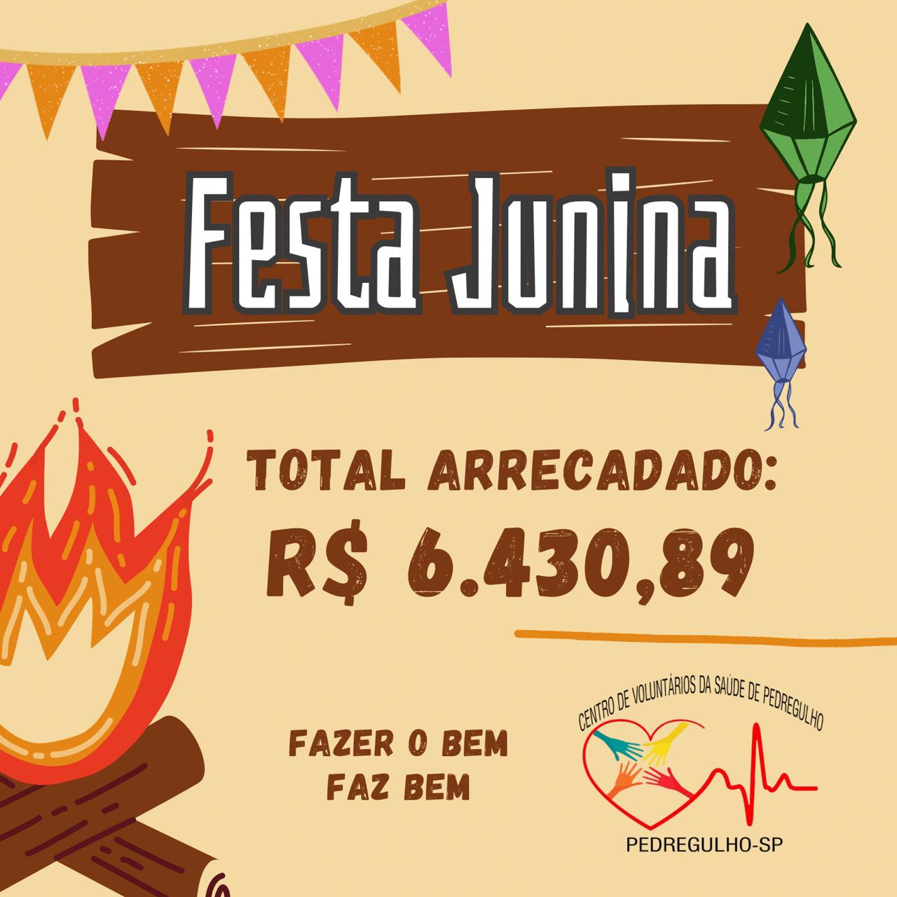 Festa Junina daPrefeitura reúne comunidade e fortalece apoio à Santa Casa de Pedregulho